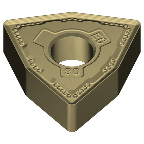 Sumitomo 19W1CNA | WNMG431EEG-AC8020P 0.5000" Circle Diameter x 5.16mm Hole Diameter x 0.0157" Radius Absotech Coated Carbide Turning Insert