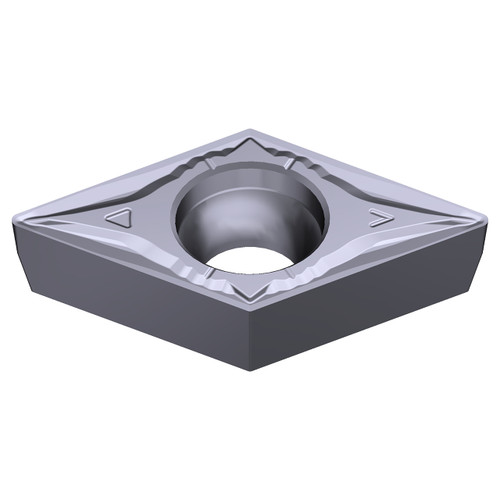 Sumitomo 19W2DCU | DCMT21.51EGU-AC5005S 0.2500" Circle Diameter x 2.80mm Hole Diameter x 0.0157" Radius Absotech Coated Carbide Turning Insert