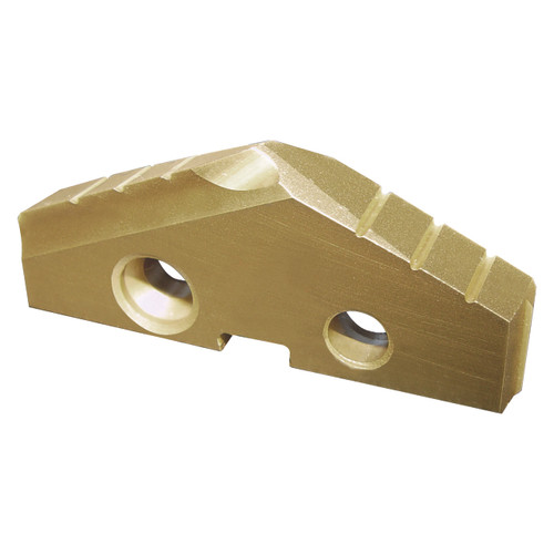 YG1 S01602 | 3.0600" Diameter x 0.4375" Thickness x 31.75mm Height x #5-6 Seat Size x 144 Degree Point Angle M4 Grade TiN Coated HSS S01 Spade Drill Insert