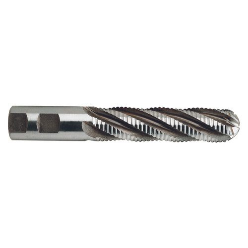 YG1 69321CC | 1/2" Diameter x 1/2" Shank x 2-1/2" LOC x 4-1/2" OAL x 1/4" Radius x 30 Degree Helix Angle 4 Flute TiCN Coated HSSCo8 E2125 Long Ball Nose End Mill