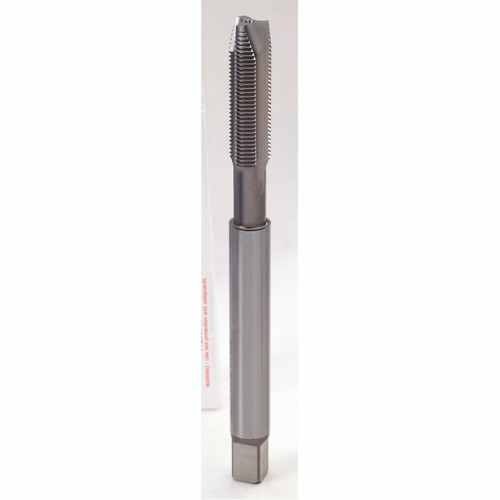 YG1 T7256543 | UNF 7/16" - 20 Size x 8.20mm Shank x 36.58mm Thread Length x 80.26mm OAL H3 3 Flute Bright Coated HSS T7256 Spiral Point Tap