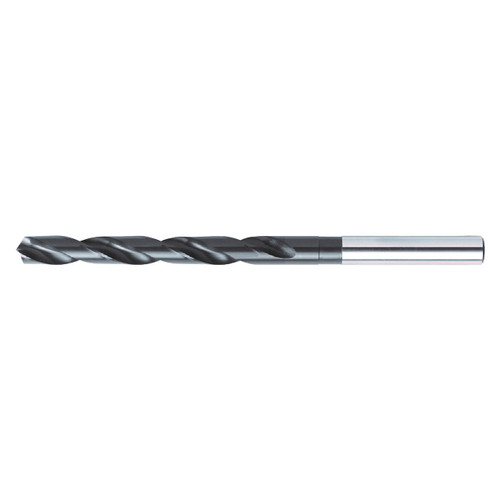 Nachi 1266499 | 25/64" Diameter x 25/64" Shank x 7.00mm OAL 2 Flute Black Oxide Coated High Speed Steel Taper Length Drill Bit