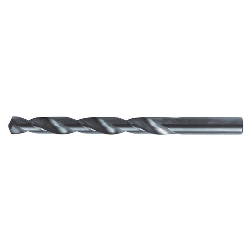 Nachi 1060796 | 1/2" Diameter x 1/2" Shank x 6.00mm OAL 2 Flute Black Oxide Coated High Speed Cobalt Steel Taper Length Drill Bit