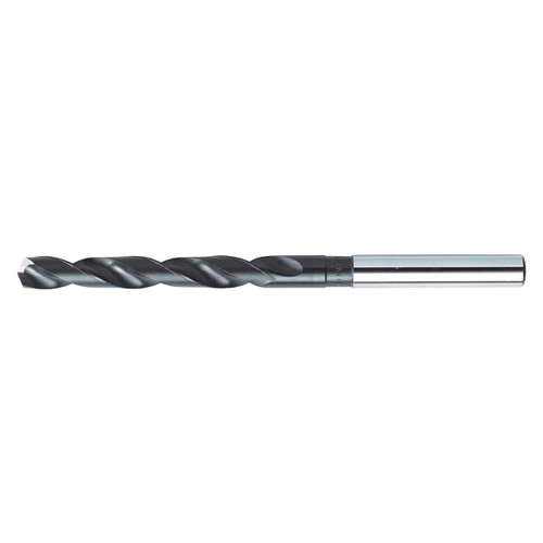 Nachi 1058713 | 41/64" Diameter x 41/64" Shank x 9.00mm OAL 2 Flute Black Oxide Coated High Speed Cobalt Steel Taper Length Drill Bit