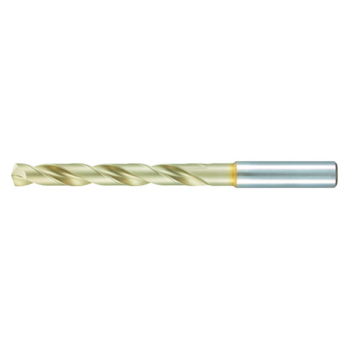 Nachi 0722106 | 4.80mm Diameter x 6.00mm Shank x 94.00mm OAL 2 Flute Tin+TiCN Coated Powdered Metal HSCO Steel Jobber Length Drill Bit
