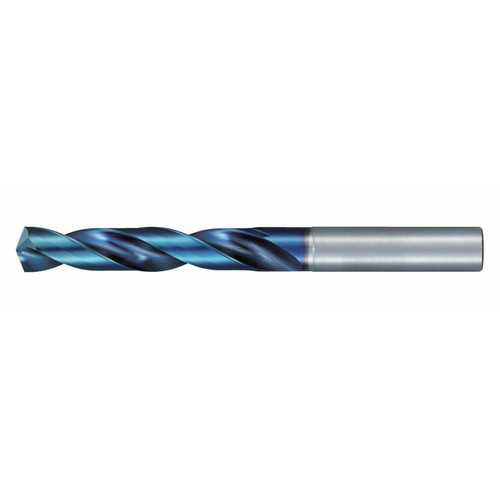 Nachi 1548649 | 0.3319" Diameter x 10.00mm Shank x 99.00mm OAL 2 Flute REVO-D Coated Carbide Jobber Drill Bit