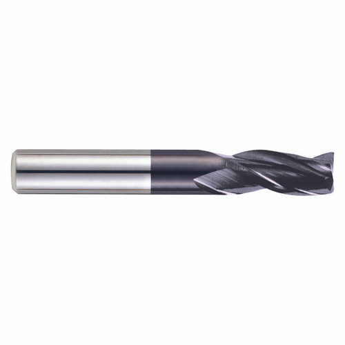 YG1 EM895903 | 0.1600" Diameter x 0.2362" Shank x 0.4724" LOC x 1.9685" OAL 3 Flute ALTiN Coated Carbide Square End Mill YG1 EM895903 | 0.1600" Diameter x 0.2362" Shank x 0.4724" LOC x 1.9685" OAL 3 Flute ALTiN Coated Carbide Square End Mill