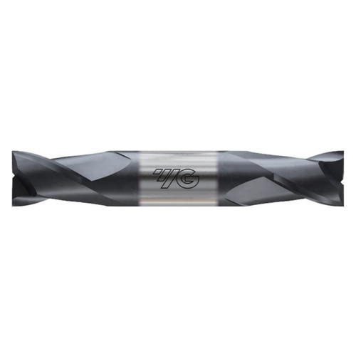 YG1 G9H81015N | 15/64" Diameter x 1/4" Shank x 1/2" LOC x 2-1/2" OAL x 30 Degree Helix Angle 2 Flute X-Coated Carbide G9H81 Double Ended Square End Mill
