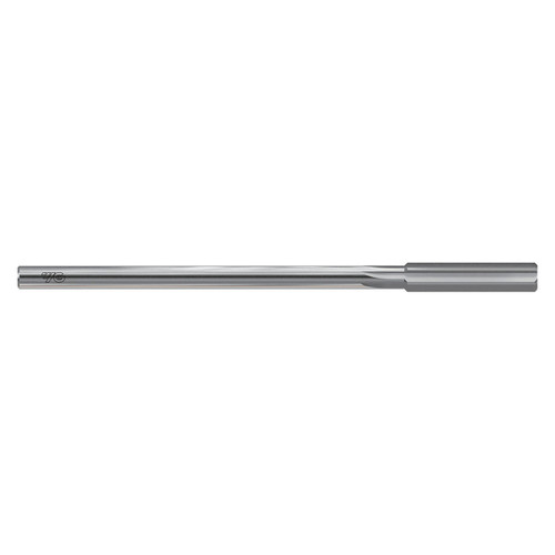 YG1 K610606693 | 17.00mm Diameter x 0.562" Shank x 2-1/4" Flute Length x 9" OAL x 45 Degree Chamfer Angle 8 Flute Bright Coated HSS K6106 Chucking Reamer