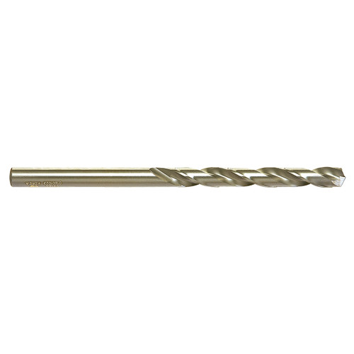 YG1 DL602114 | N Diameter x 0.302" Shank x 3-1/16" Flute x 6" OAL x 135 Degree Point Angle 2 Flute Bright Coated HSS Co5 DL602 Aircraft Extension Drill