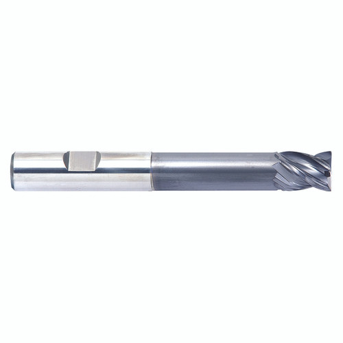 YG1 EMB20642 | 1" Diameter x 1" Shank x 1-1/8" LOC x 4-1/4" LBS x 6-1/2" OAL 4 Flute AlTiN Coated Carbide EMB20 Square End Mill