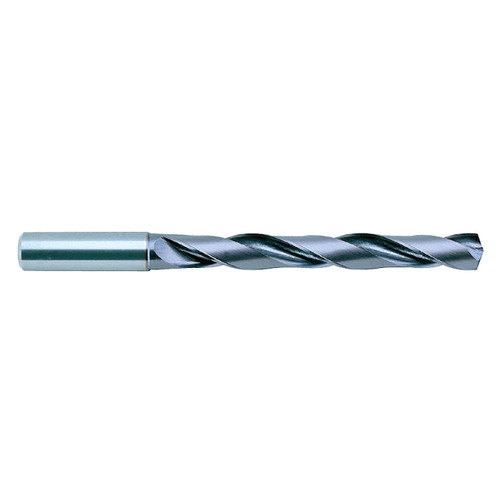 YG1 DB501005F | 5/64" Diameter x 3.00mm Shank x 16.00mm Flute Length x 55.00mm OAL x 140 Degree Point Angle TiAIN Coated Carbide DB501 Screw Machine Length Drill Bit