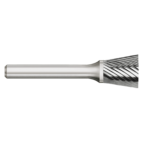 Titan USA TB19072 | SN-6 Size x 0.6250" (5/8) Diameter x 0.2500" (1/4) Shank x 0.7500" (3/4) LOC x 2.5000" (2-1/2) OAL Single Cut Uncoated Carbide Burr