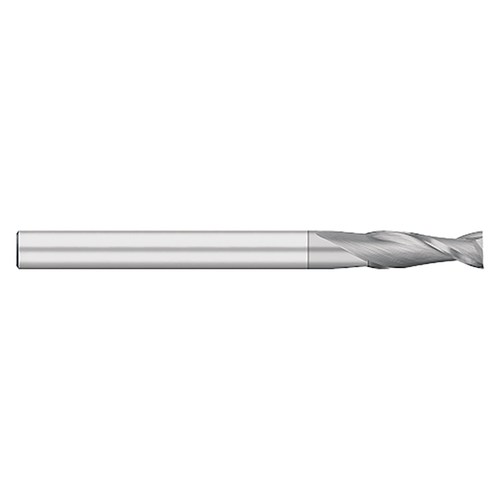 Titan USA TC97048 | 0.7500" (3/4) Diameter x 0.7500" (3/4) Shank x 3.0000" (3) LOC x 6.0000" (6) OAL 2 Flute TICN Coated Carbide Square End Mill