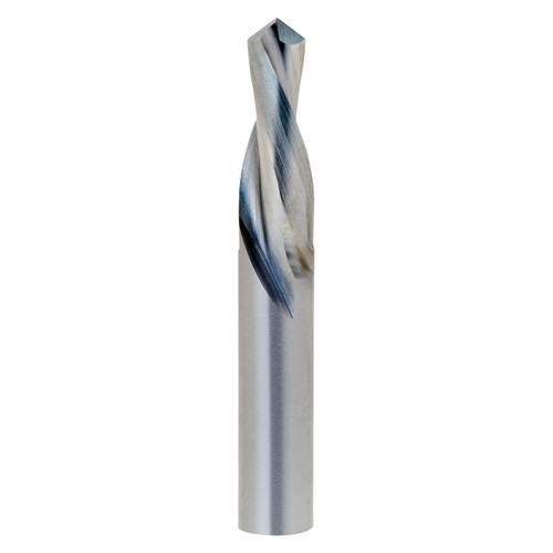 Onsrud 49-003 | 0.375" Diameter x 0.375" Shank x 0.750" LOC x 2.500" OAL 2 Flute High Speed Steel Spiral Router Bit