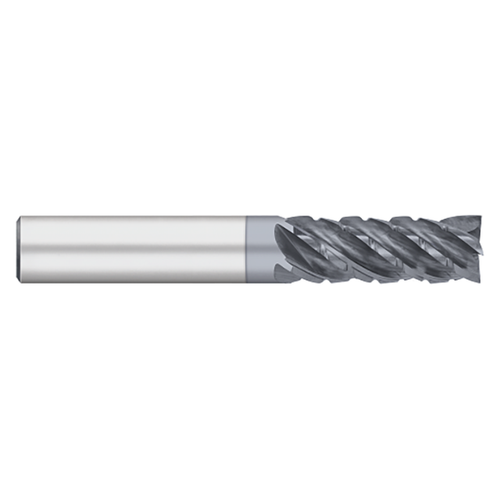 Titan USA TC13272 | 0.2500" (1/4) Diameter x 0.2500" (1/4) Shank x 0.7500" (3/4) LOC x 2.5000" (2-1/2) OAL 5 Flute AlCrO-MAX Coated Carbide Square End Mill