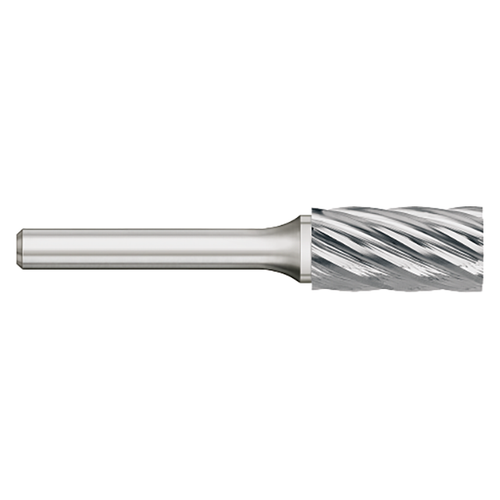 Titan USA TB19595 | 0.6250" (5/8) Diameter x 0.2500" (1/4) Shank x 2.7500" (2-3/4) OAL x SA-6NF Size Uncoated Carbide Abrasive Flat End Bur