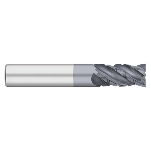 Titan USA TC28052 | 0.2500" (1/4) Diameter x 0.2500" (1/4) Shank x 2.5000" (2-1/2) OAL x 0.7500" (3/4) LOC 4 Flute ALCRO-MAX Coated Carbide Square End Mill