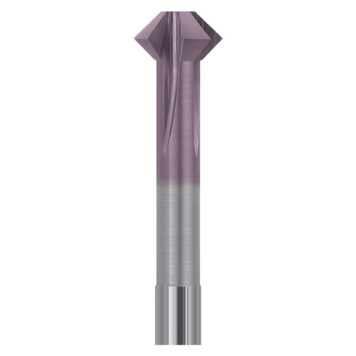Magafor 888490H1000 | 0.3940" Diameter x 0.2320" Point Length 90 Degree Included Angle Hard'X 8490-H Back Chamfer