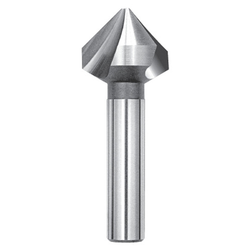 Magafor 84431250000 | 0.9840" Diameter x 0.3940" Shank x 2-5/8" OAL 3 Flute HSS-E Cobalt Countersink