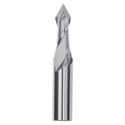Magafor 88808801500 | 0.0590" Diameter x 0.1180" Shank x 0.1200" LOC x 1-1/2" OAL 60 Degree Angle Carbide Drill Mill