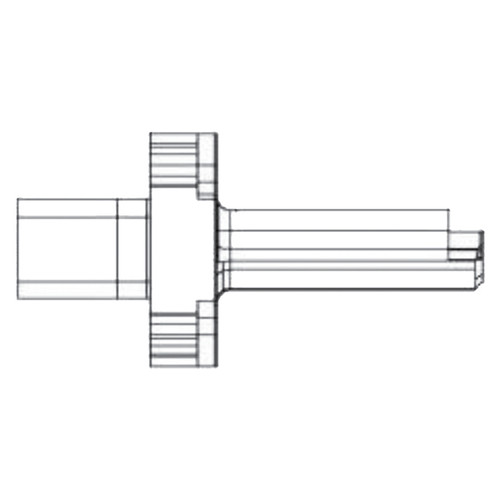 duMONT CNC 10041 | 13.00mm Width x 20.00mm Thickness x 43.00mm Length Indexable Broaching Toolholder