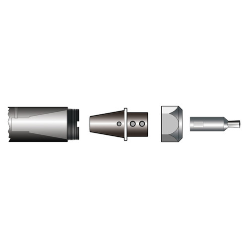 Hassay Savage HSP-CS16-160866 | 22.00mm Diameter x 28.00mm Shank x 118.00mm OAL Quick Change Collet Sleeve