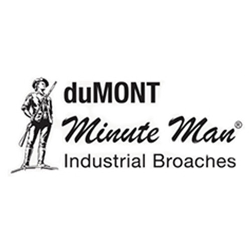 duMONT 77738 | 0.7344" Diameter x 47/64" Drill Size x 9-1/8" Length Round Push Broach