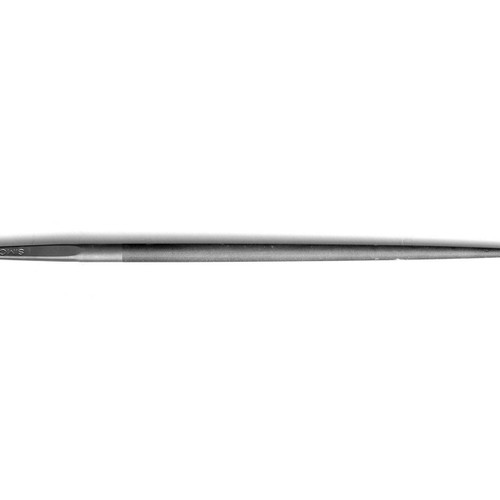 Simonds 83471000 | 4" Length x 5/32" Width x 3/64" Thickness 0 Cut Half Round Swiss-Pattern Needle File