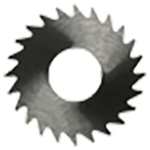 RobbJack C07-1250-08-20 | 0.250" Diameter x 0.125" Thickness 20 Teeth Uncoated Slitting Saw