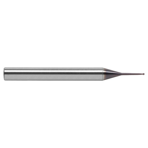 RobbJack MDM-204-04 | 4.00mm Diameter x 6.00mm Shank x 75.00mm OAL 2 Flute AlTiN Coated Ball End Mill RobbJack MDM-204-04 | 4.00mm Diameter x 6.00mm Shank x 75.00mm OAL 2 Flute AlTiN Coated Ball End Mill