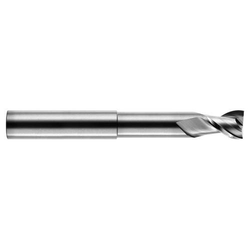RobbJack MFM-201-10-150 | 10.00mm Diameter x 10.00mm Shank x 100.00mm OAL 2 Flute Uncoated Square End Mill