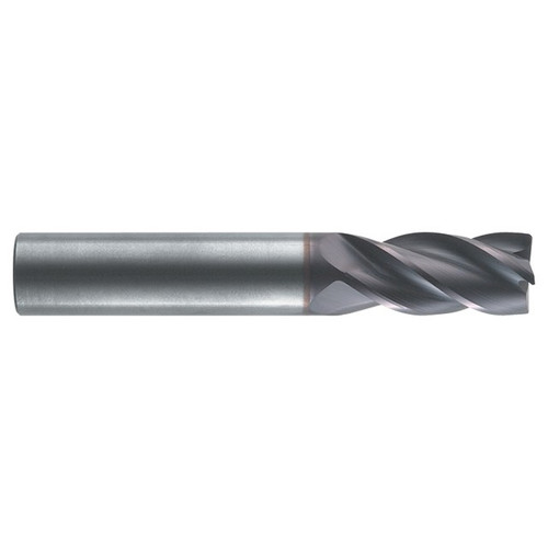 RobbJack XG-402-06 | 0.1875" Diameter x 0.1875" Shank x 2.5000" OAL 4 Flute AlTiN Coated Square End Mill