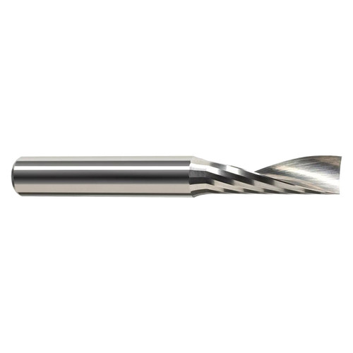Harvey Tool 722762 | 1/16" Diameter x 1/8" Shank x 1/2" LOC x 2" OAL 1 Flute Uncoated Square End Mill
