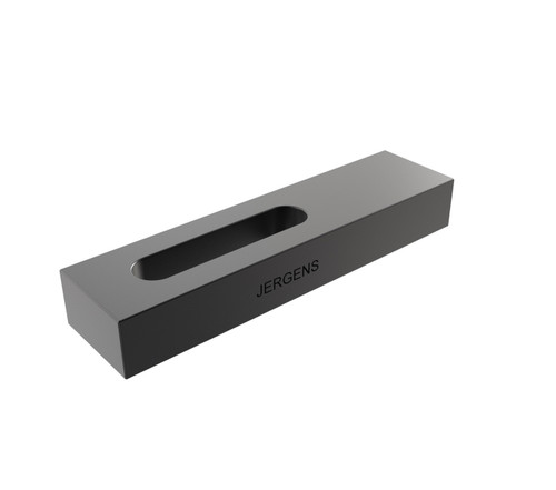 Jergens 33001 | 1/4" or M6 Bolt Size 3/4" Width Aluminum Plain Strap