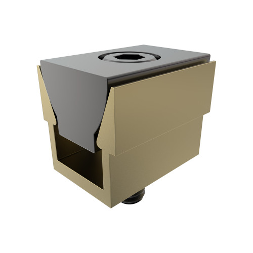 Jergens 68776 | 1/2-13" Thread Size x 10-32" Mounting Screw Expanding Machinable Clamp