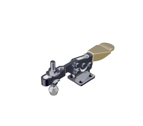 Jergens 70022 | 70 Degree Handle Moves 500 lbs Holding Capacity T-Handle Horizontal U-Bar Toggle Clamp