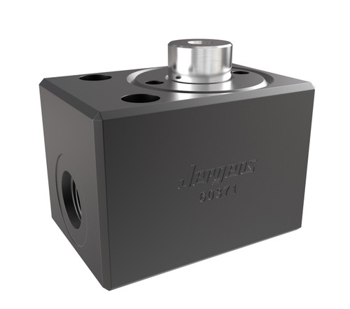 Jergens 60371 | 5/8" Operating Stroke X Position Single Acting Vertical Block Cylinder