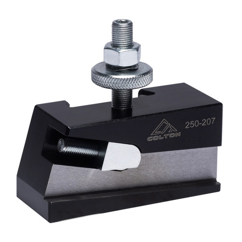 Colton Industrial Tools 99005 | 7 Piece Set ZiNC Coated BXA Quick Change Wedge Style Tool Post 10-15" Swing