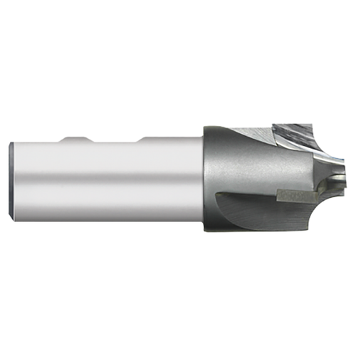 Titan USA TC95412 | 0.8750" Shank x 3.7500" OAL 3 Flute Uncoated Carbide tipped Corner Rounding End Mill