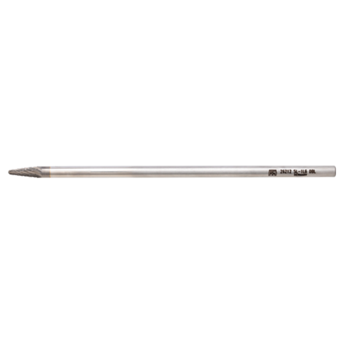 Pferd 21726212 | 26212 1/4" Diameter x 1/4" Shank x 6-9/16" OAL x 5/8" LOC Annealed cast iron Burr
