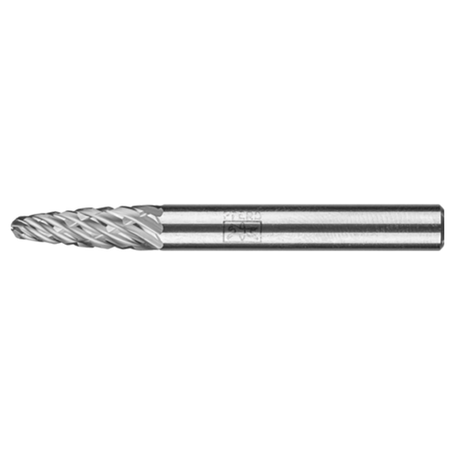 Pferd 21728012 | 28012 1/4" Diameter x 1/4" Shank x 1-15/16" OAL x 5/8" LOC Annealed cast iron Burr