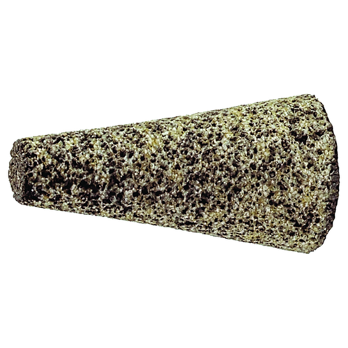 Pferd 39008694 | 61854 3/8"-24 Thread x 3" Width 16 Grit Cast iron Abrasive Cone