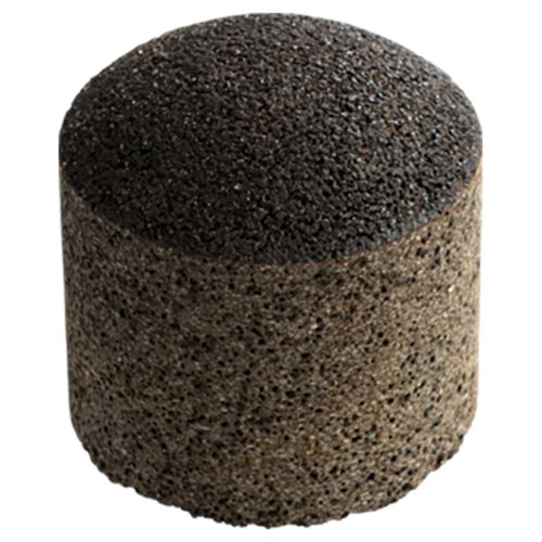 Pferd 39009858 | 61937 5/8-11" Thread x 3" Width 16 Grit Cast iron Abrasive Plug