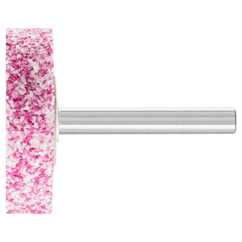 Pferd 39101657 | 34426 1-1/2" Diameter x 1/4" Shank x 1/2" Width 30 Grit Cast steel Abrasive Mounted Point
