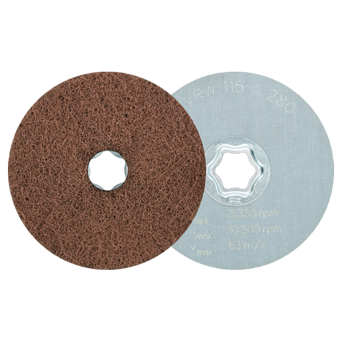 Pferd 42001050 | 48133 4-1/2" Diameter 280 Grit Aluminum Surface Conditioning Soft Disc