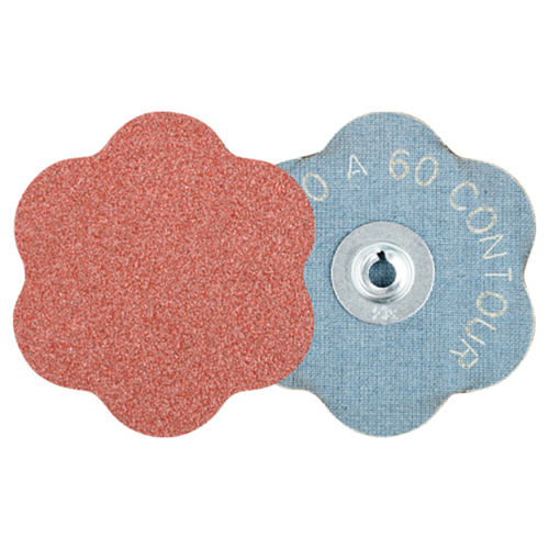 Pferd 42759001 | 42117 2,3/8" Diameter 60 Contour Grit Annealed cast iron Contour Abrasive Disc