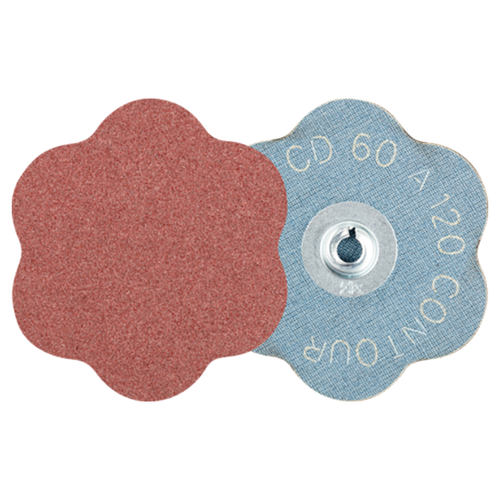Pferd 42759003 | 42119 2,3/8" Diameter 120 Contour Grit Annealed cast iron Contour Abrasive Disc