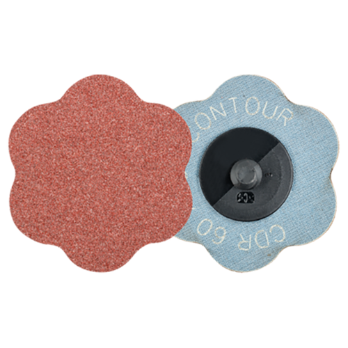 Pferd 42759005 | 42425 2-3/8" Diameter 60 Contour Grit Annealed cast iron Contour Abrasive Disc