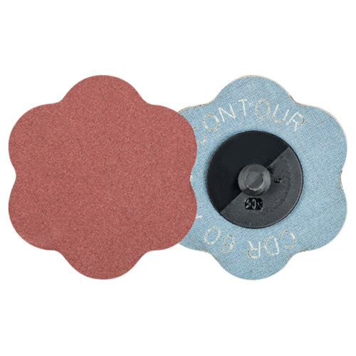 Pferd 42759008 | 42428 2-3/8" Diameter 180 Contour Grit Annealed cast iron Contour Abrasive Disc